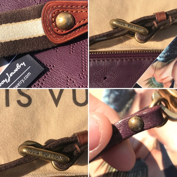 Authentic Louis Vuitton Monogram Leather Bag Purse - Picture 5 of 9